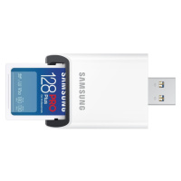 Samsung SDXC 128GB PRE PLUS + USB adaptér