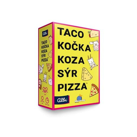 Taco, mačka, koza, syr, pizza Albi