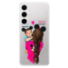 Odolné silikónové puzdro iSaprio - Mama Mouse Brunette and Boy - Samsung Galaxy S24+