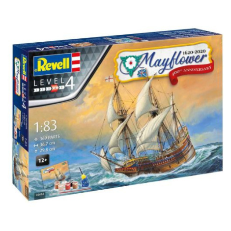 Gift-Set loď 05684 - Mayflower 400th Anniversary (1:83)