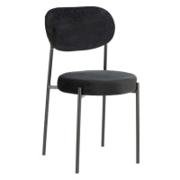Jedálenská stolička Cally čierna