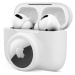 iWant AirPods Pro silikónové puzdro s Airtag vreckom biele