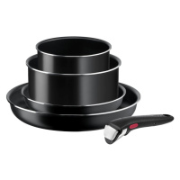 Hliníková súprava riadu 5 ks INGENIO EASY COOK & CLEAN BLACK L1549043 – Tefal