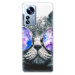 Odolné silikónové puzdro iSaprio - Galaxy Cat - Xiaomi 12 Pro