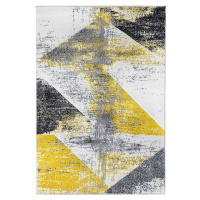 Kusový koberec Alora A1012 Yellow - 80x150 cm Ayyildiz koberce