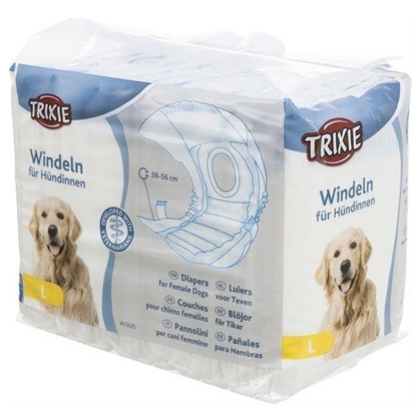 Trixie Diapers for female dogs, L: 38–56 cm, 12 pcs.