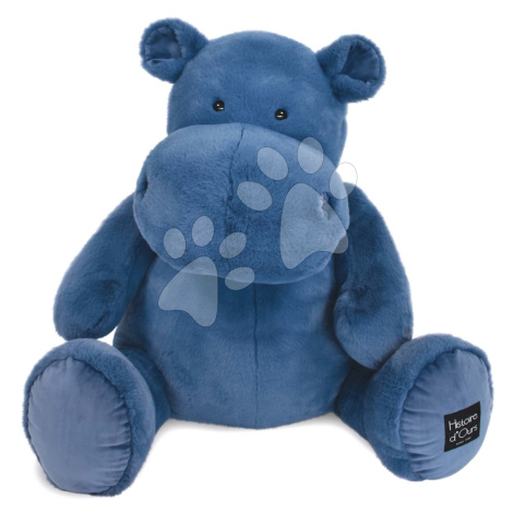 Plyšový hroch Hip' Blue Hippo Exotique Histoire d’ Ours modrý 85 cm od 0 mes