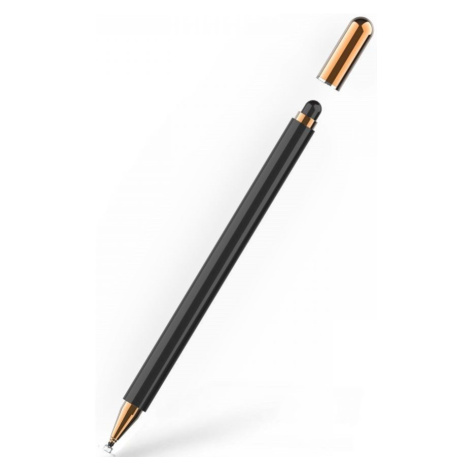 Univerzálne pero (pre akýkoľvek kapacitný displej), Charm Stylus Pen, čierna/zlatá