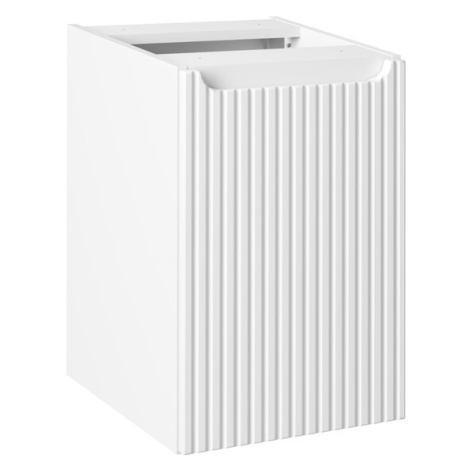 Závěsná skříňka s košem na prádlo Nova White 40 cm bílá Comad