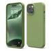 Elago kryt Silicone Case pre iPhone 15 - Cedar Green