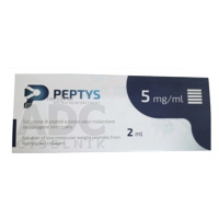 PEPTYS 5 roztok peptidov PEP-52 z kolagénu 5 mg/ml