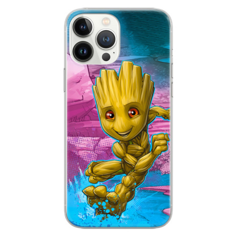 Silikónové puzdro na Huawei Y6 2018 Original Licence Cover Marvel Groot 001