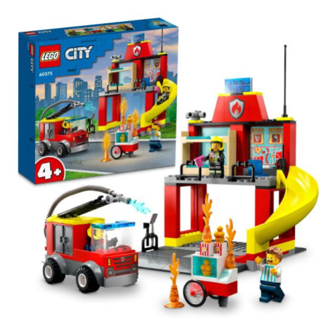 LEGO® City 60375 Hasičská stanica a auto hasičov