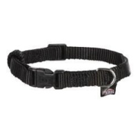 Trixie Classic collar, S–M: 30–45 cm/15 mm, black