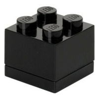 LEGO® mini  box 4 - čierna  46 x 46 x 43 mm