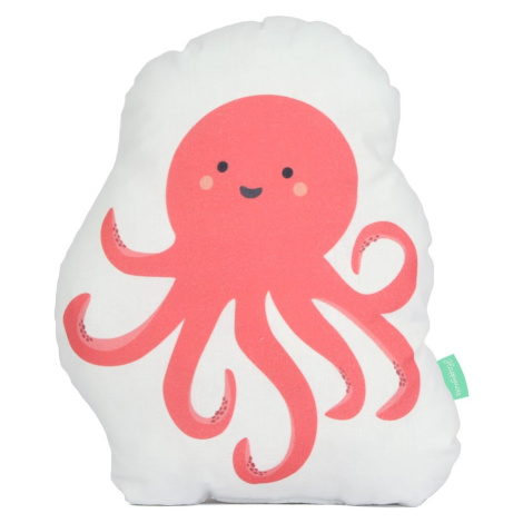 Vankúšik z čistej bavlny Happynois Octopus, 40 × 30 cm