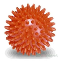 Gymy masážna loptička ježko oranžová 6 cm