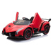mamido Elektrické autíčko Lamborghini Venny LCD MP4 4x4 červené