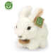 Rappa Plyšový králik biely 16 cm Eco Friendly