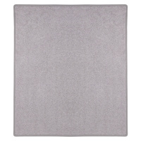 Kusový koberec Eton šedý 73 čtverec - 300x300 cm Vopi koberce