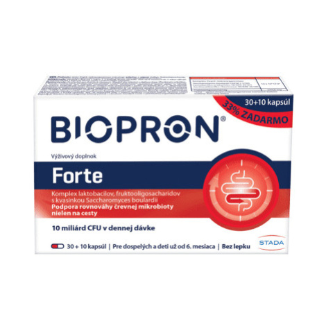 BIOPRON Forte 30 + 10 kapsúl