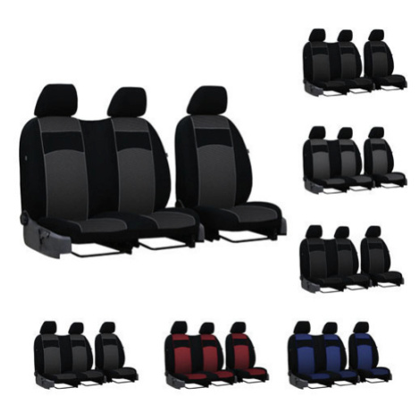 Poťahy pre MERCEDES VITO 2+1 447 (od 2014) VIP-B3 (textil)