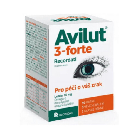 AVILUT 3-forte recordati 90 kapsúl