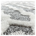 Kusový koberec Pisa 4710 Grey kruh - 160x160 (průměr) kruh cm Ayyildiz koberce