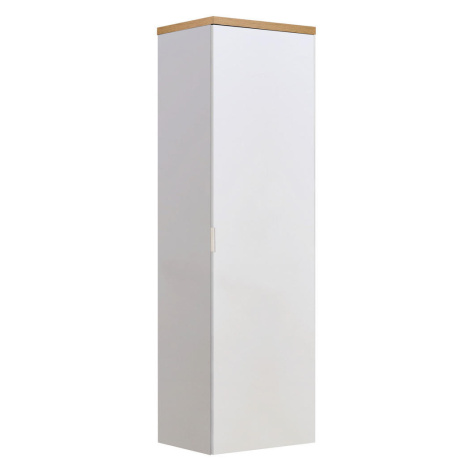 Xora PREDSIEŇOVÁ SKRIŇA, biela, farby duba, 60/190/40 cm