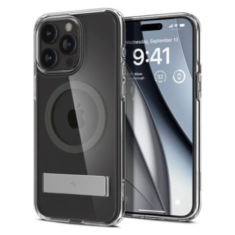 Spigen Ultra Hybrid S MagFit kryt iPhone 15 Pro Max grafitový