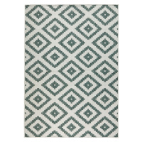 Kusový koberec Twin-Wendeteppiche 103131 grün creme – na ven i na doma - 200x290 cm NORTHRUGS - 