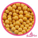 SweetArt cukrové perly zlatožlté matné 5 mm (80 g) - dortis - dortis