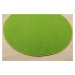 Kusový koberec Eton zelený 41 kruh - 160x160 (průměr) kruh cm Vopi koberce