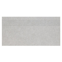 Schodovka Rako Block svetlo sivá 30x60 cm mat DCPSE780.1