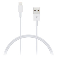 CONNECT IT Wirez Apple Lightning - USB, biely, 2m