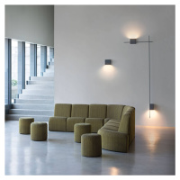 Vibia Structural 2600 nástenné LED, tmavosivé