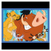 Puzzle 4v1 Šťastný svet Disney 28,5 x20, 5cm v krabici 28x28x6cm