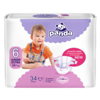 PANDA Junior extra detské plienky 12-25 kg 34 kusov