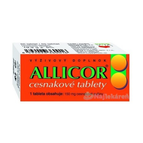 Naturvita Allicor 60 tabliet