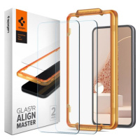 Spigen Glass tR AlignMaster 2 Pack tvrdené sklo Samsung Galaxy S23 FE