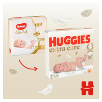 HUGGIES® Extra Care plienky jednorazové 2 (3-6 kg) 82 ks