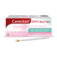 CANESTEN GYN 1 deň mäkká vaginálna kapsula 1 kapsula + aplikátor
