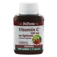 MEDPHARMA Vitamín C 500 mg so šípkami 100 + 7 tabliet ZADARMO