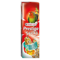 Tyčinky Versele-Laga Prestige stredný papagáj s exotickým ovocím 140g 2ks