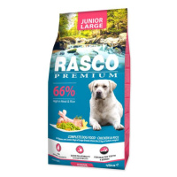 Krmivo Rasco Premium Junior Large kura s ryžou 15kg