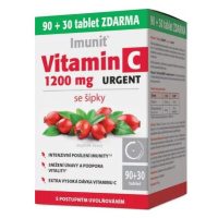 IMUNIT Vitamín C 1200 mg urgent so šípkami tablety s postupným uvoľňovaním 90+ 30 ZADARMO