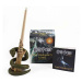 Running Press Harry Potter Voldemort's Wand with Sticker Kit: Lights Up! (Miniature Editions)