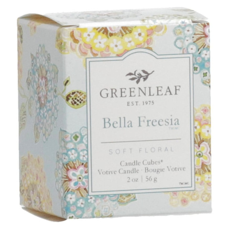 Vonná  sójová sviečka doba horenia 15 h Bella Freesia – Greenleaf