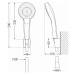 Mexen Sabre R05 vaňová batéria so sprchovým setom, chróm - 7213R05-00