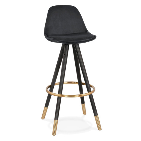 Čierna barová stolička Kokoon Carry, výška sedenia 75 cm KoKoon Design